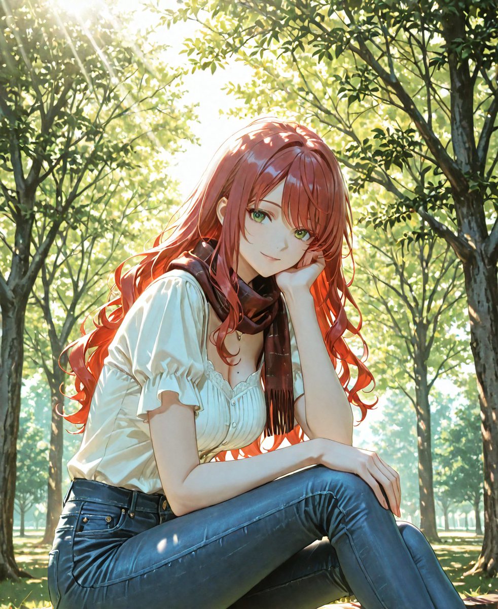 j0rd0n's tweet image. The park felt calm today