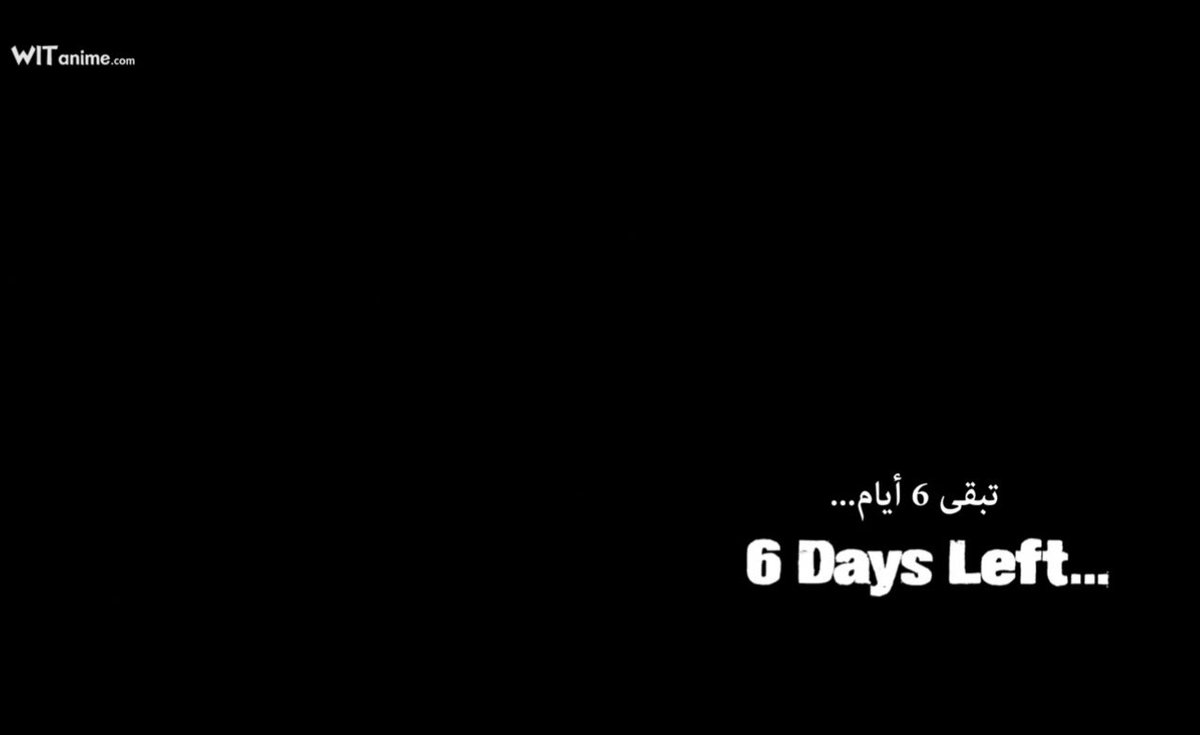 #LAZARUS
الفاصل الزمني بين الحلقه ال9ول 10 هو اربع ايام 😨

تايم سكب مرعب شكل العمل بيتكون من موسم واحد فقط