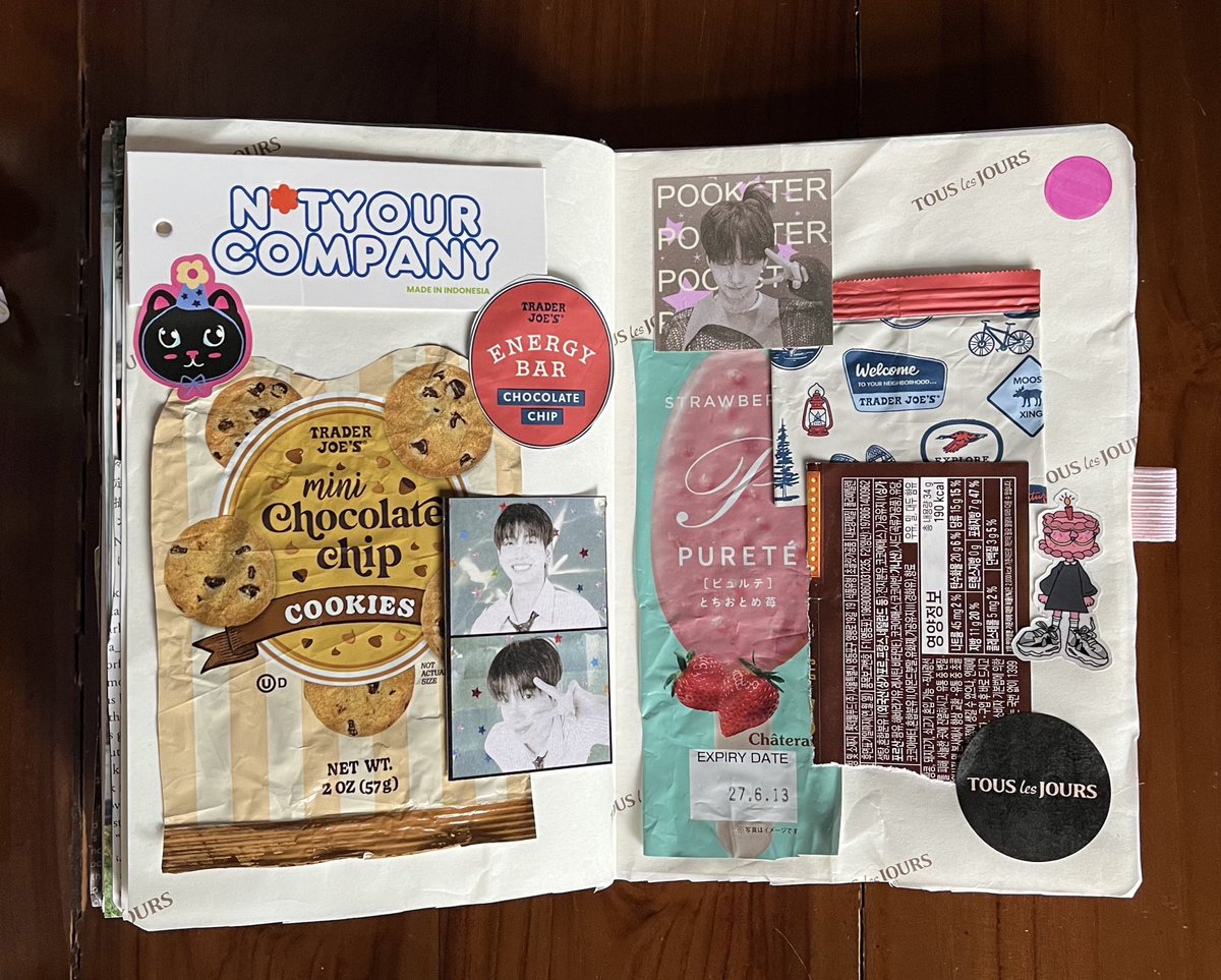 junk journaling because my junk collections are already overloaded atp .. 📂🎨🖇️