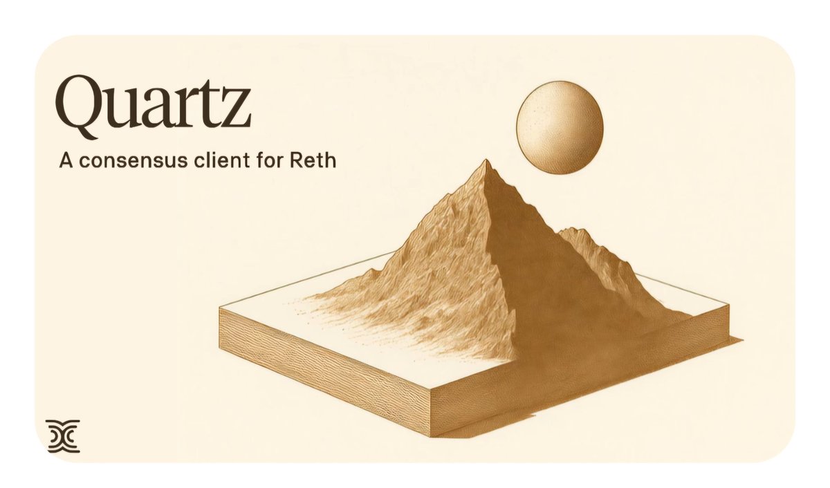 quartz + <a href="/SeismicSys/">Seismic</a>: delivering a consensus client for seismic Reth

you can think of a blockchain as having just two big jobs:

• one part actually runs the transactions - that’s seismic’s private execution
• the other part decides the order of blocks - that’s consensus

you