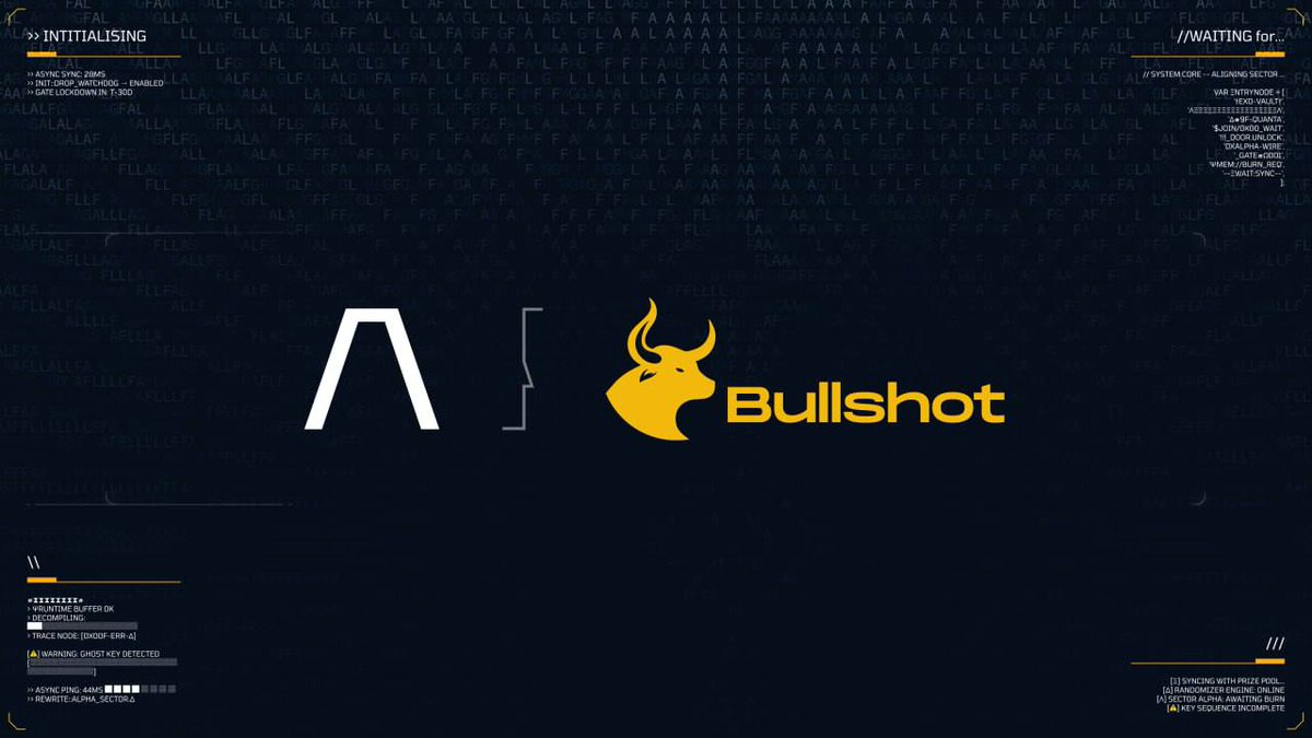 ALFAprotocol_KR's tweet image. &amp;gt; 파트너십.공격 (Bullshot911 (x.com/bullshot911?s=…))

// 커뮤니티가 확장되고()  
// 유동성이 흐른다  

A L F Λ // 페어니스를 무기로 만든다