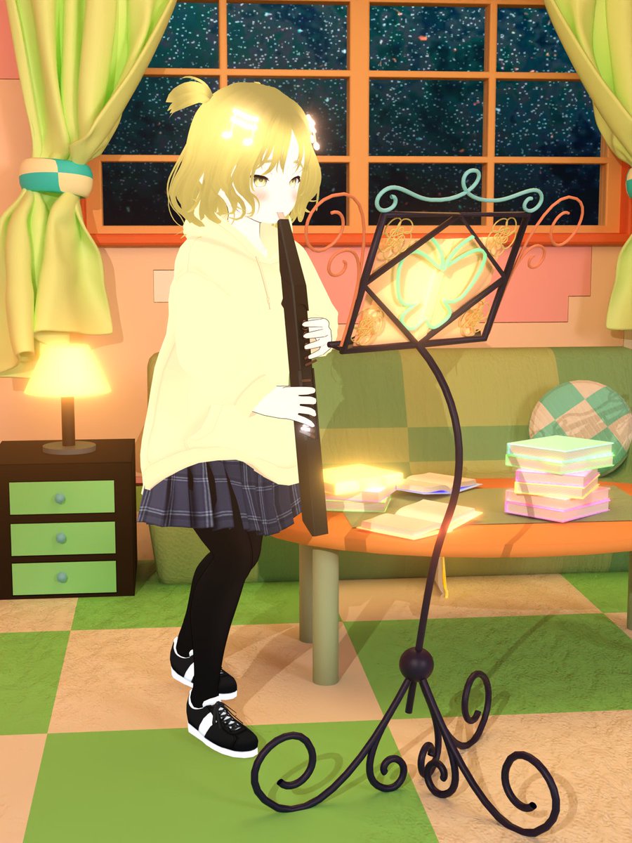 winsrits's tweet image. 💛リオナ「～～♪♪♪～～♪♪♪」
✳️主「～～♪♪♪&quot;～～♪&quot;♪♪」
🧡イグニ「なーんか今日の主、フレーズ終わりの細かい表現がヘッタクソなのだ」
✳️主「手汗でペタペタする～」
💚シルフィ「石鹸で手、洗ってきなさい…」
✳️主「はーい」
#EWI #練習