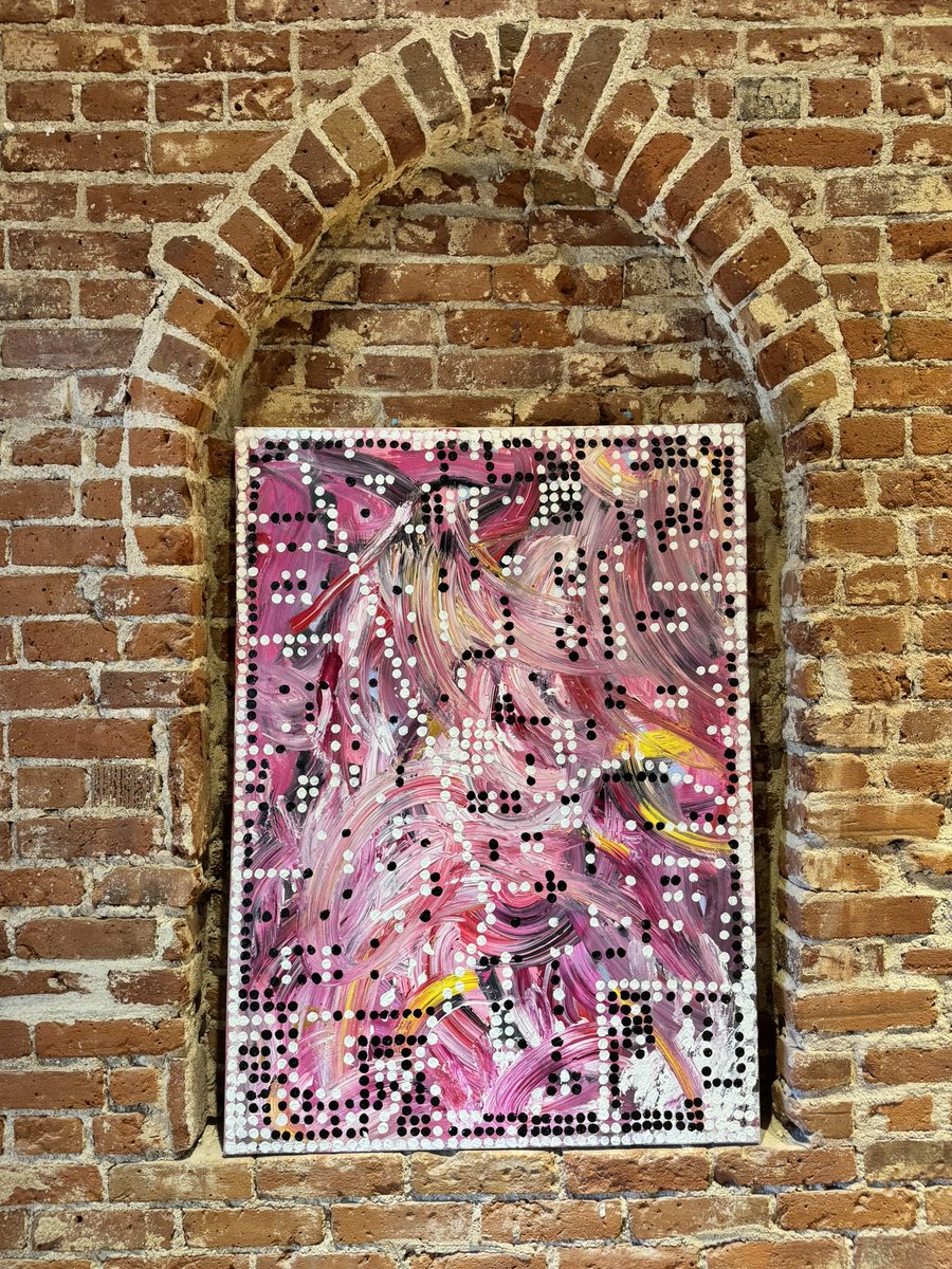 asherhoffman_'s tweet image. Gm, the futility of planning in the shadow of destiny, acrylic on canvas, 2023