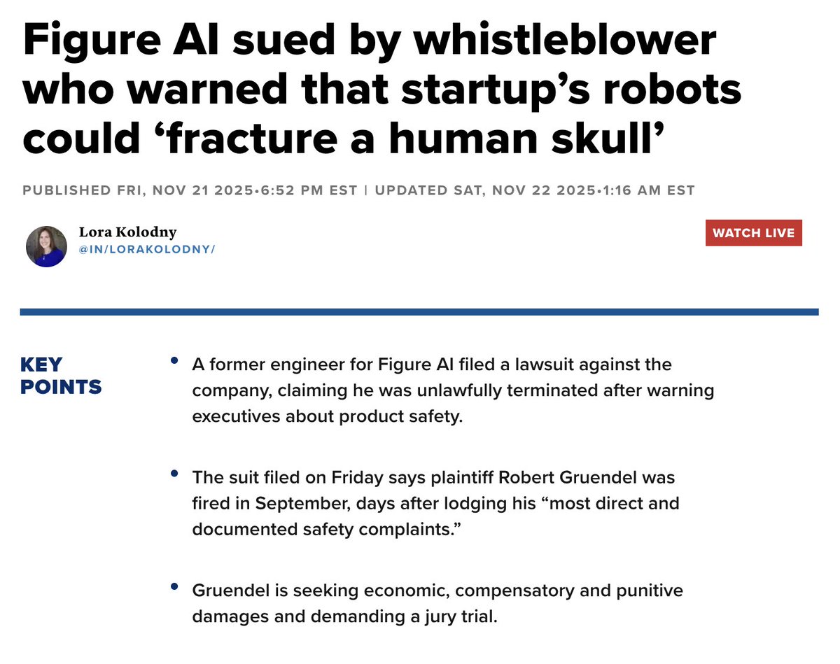 CNBC lawsuit article