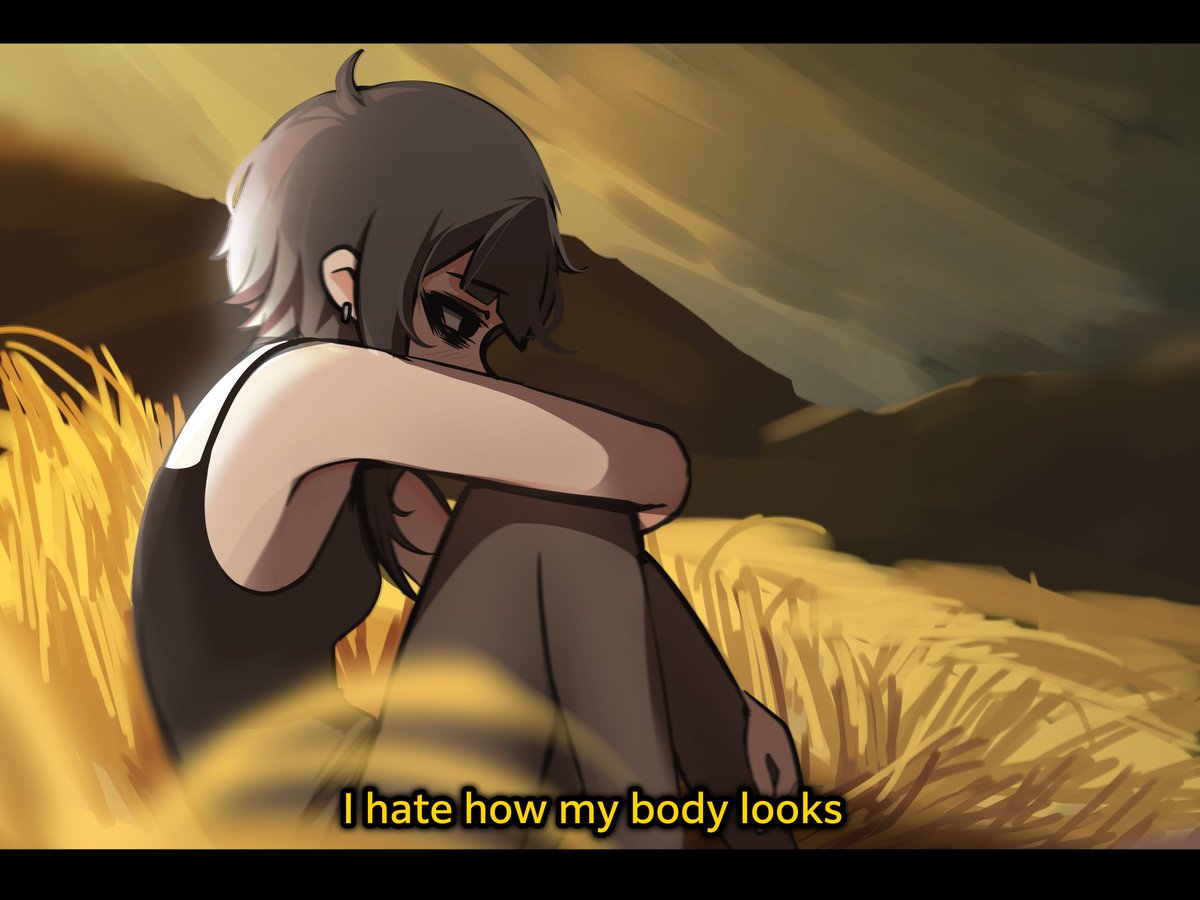 mikuneki's tweet image. Angst