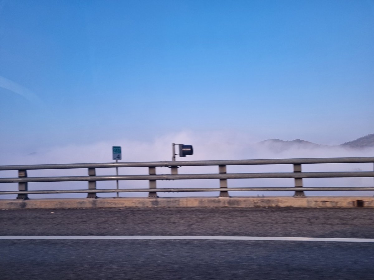 guiyeon_'s tweet image. 어제 토요일 아침 8시 50분경
씽씽 달리는 경부고속도로에서
부여 백마강 물안개가 하얀 솜처럼 뭉게구름처럼 피어오른 풍경이 장관이었다는.
♡