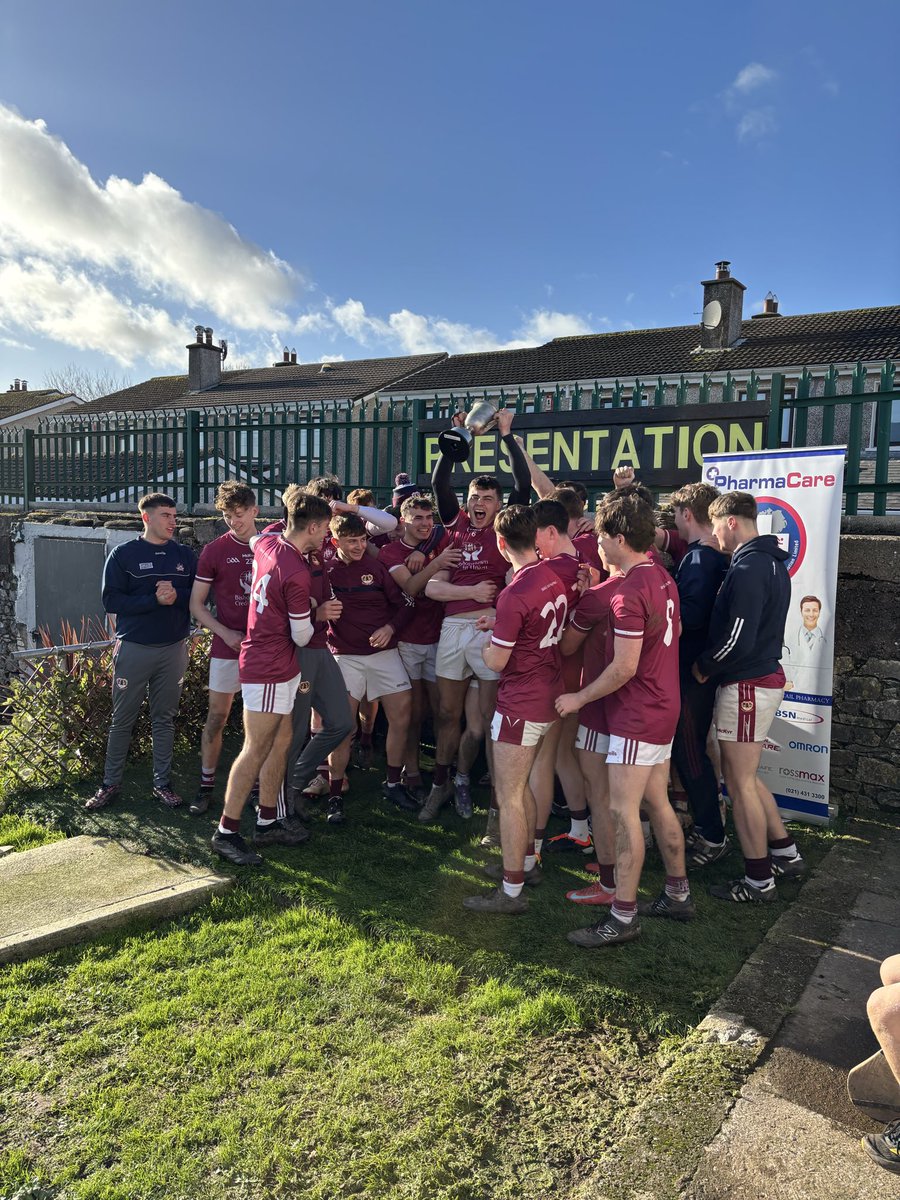GaaBishopstown's tweet photo. Congrats to the management &amp; players on their U21 B Hurling Seandun Final win today. Also thank you to everyone who supported this morning. #oneclub #baileabú https://t.co/y8UMwQMfnd