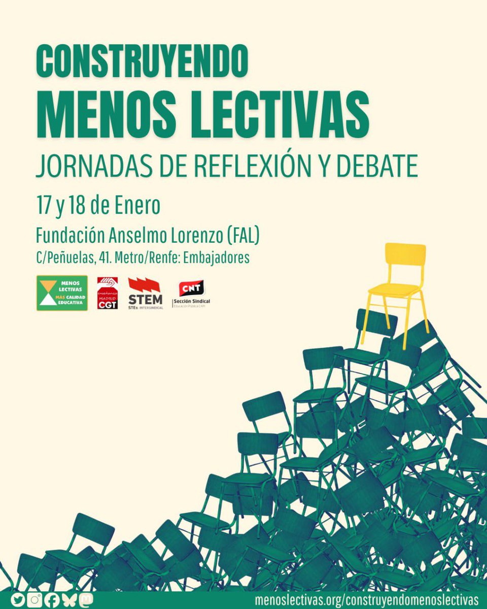 Asamblea Menos Lectivas #SalvemosLaPública tweet media