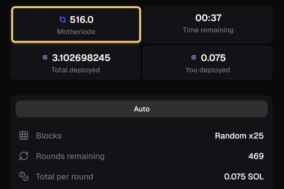 Sunday $ORB mining, this is my settings today

Hoping that ML builds up, to get a piece of it once it hits

Happy mining fam