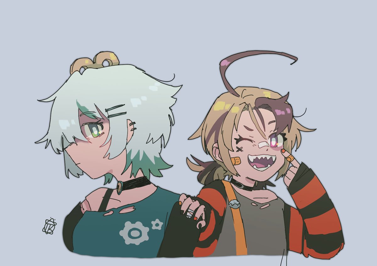 i have no time to draw but i couldn't resist (''⇀‸↼)