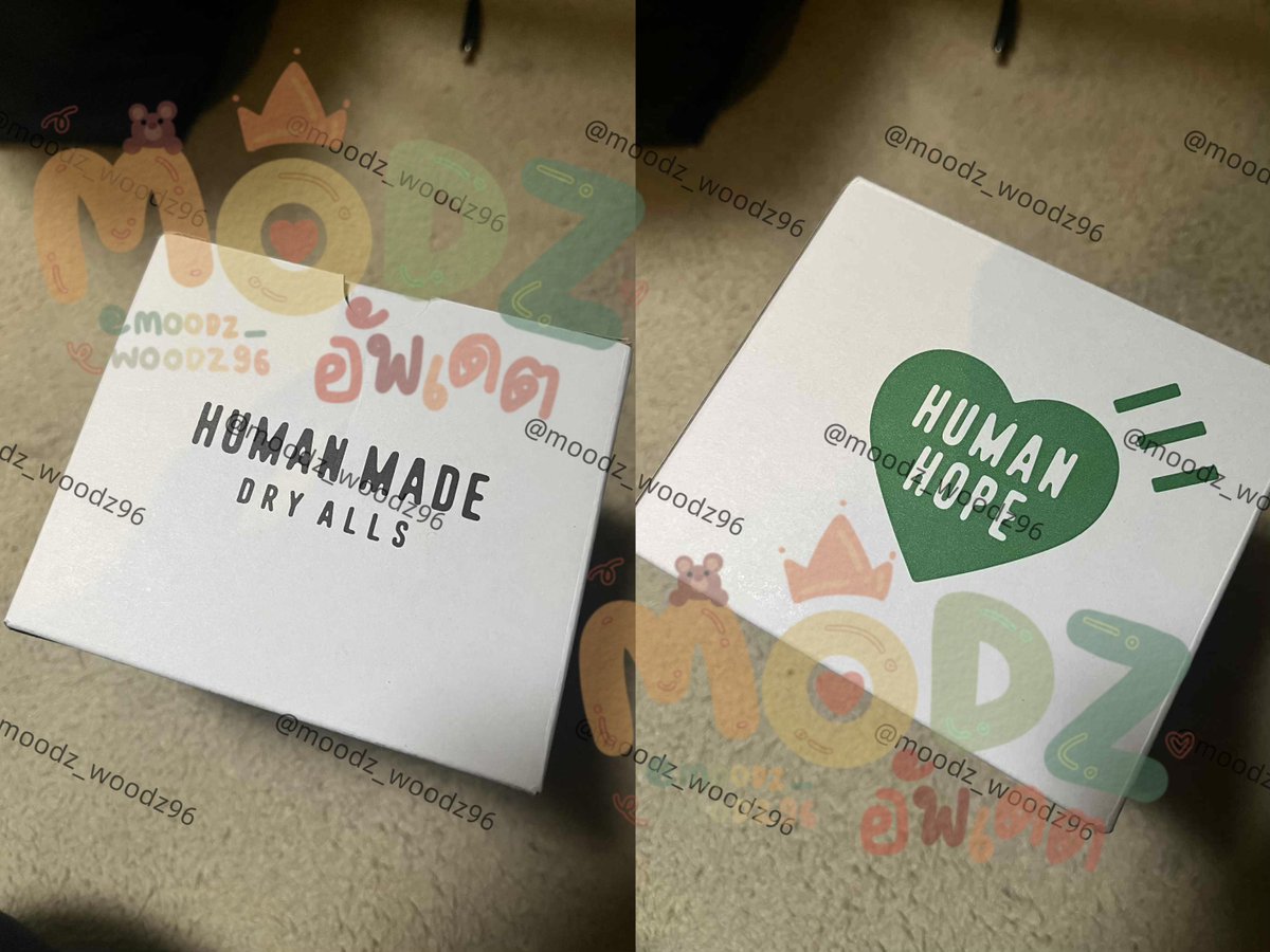 moodz_woodz96's tweet image. 𓂃𓈒𓏸 #modzอัพเดต 𓂃𓈒𓏸

🌷อัพเดต HUMAN MADE x J HOPE “ #HUMANHOPE”  รอบกด หิ้ววันนี้

ㅡ หิ้วแก้วได้แล้วนะคะ เสื้อทางร้านจำกัด 1 ตัว 1 สี / คน พน.ไปหิ้วอีกรอบนะ

🙇🏻‍♀️ขอบพระคุณทุกออเดอร์ค่า

 #Modzพาหิ้ว