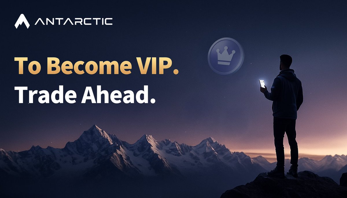 Why become an Antarctic VIP?

Here are three key reasons:
1.  Lower maker/taker fees
2. More points = more airdrop 👀
3. It’s the identity of a king 👑

So, why not?