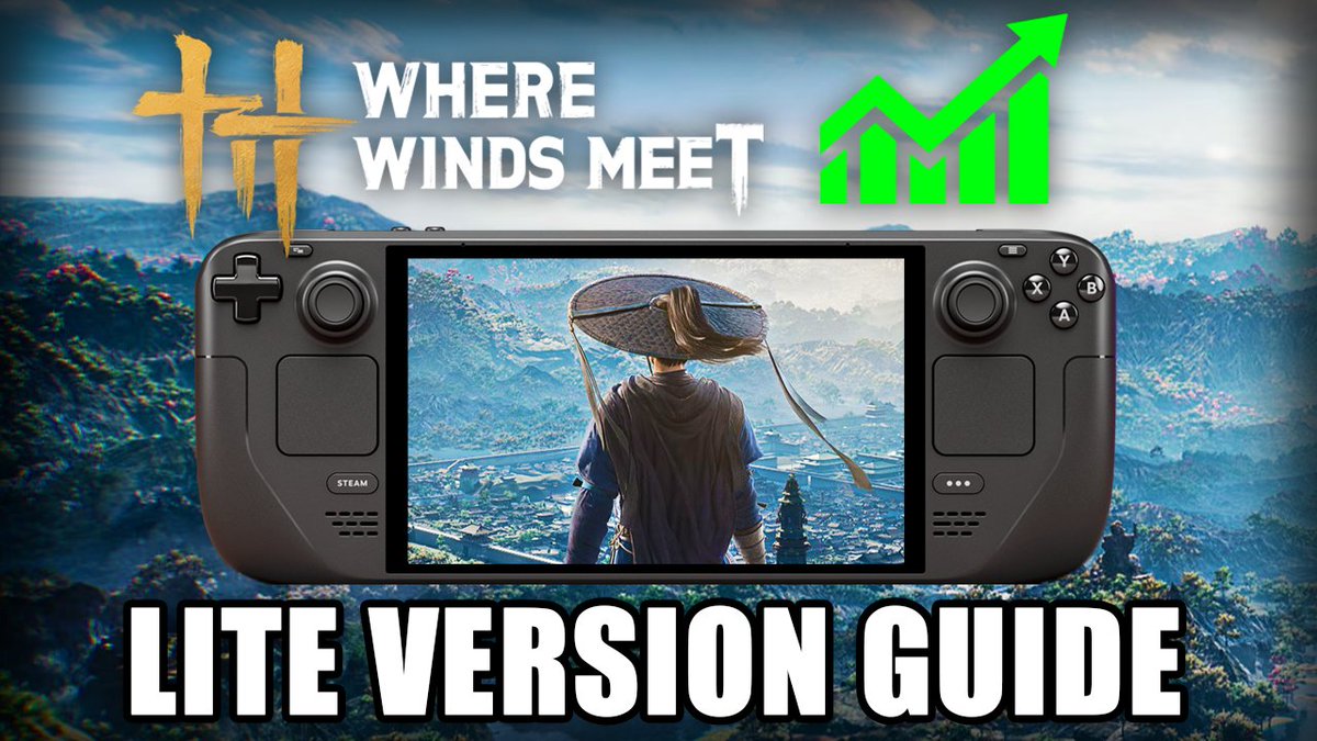 deckwizardyt's tweet image. How To Install WHERE WINDS MEET LITE On Steam Deck SteamOS

✅ youtube.com/watch?v=_b5FYX…