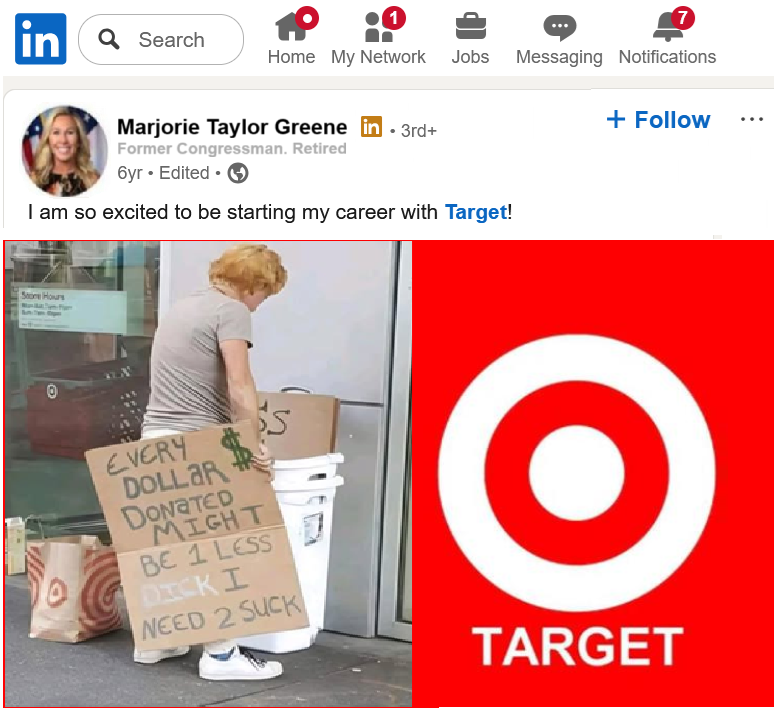 Congratulate Marjorie on her new job!