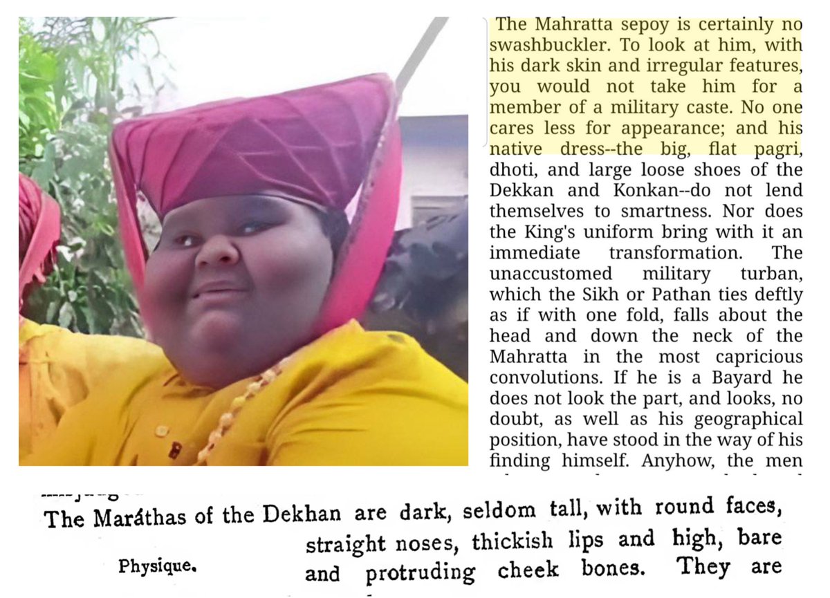 Dude, I’ll ignore how you’re trying to claim Kalachuris for a sec. But seriously, Marathas should be the last ones to cancel others on the basis of complexion ….