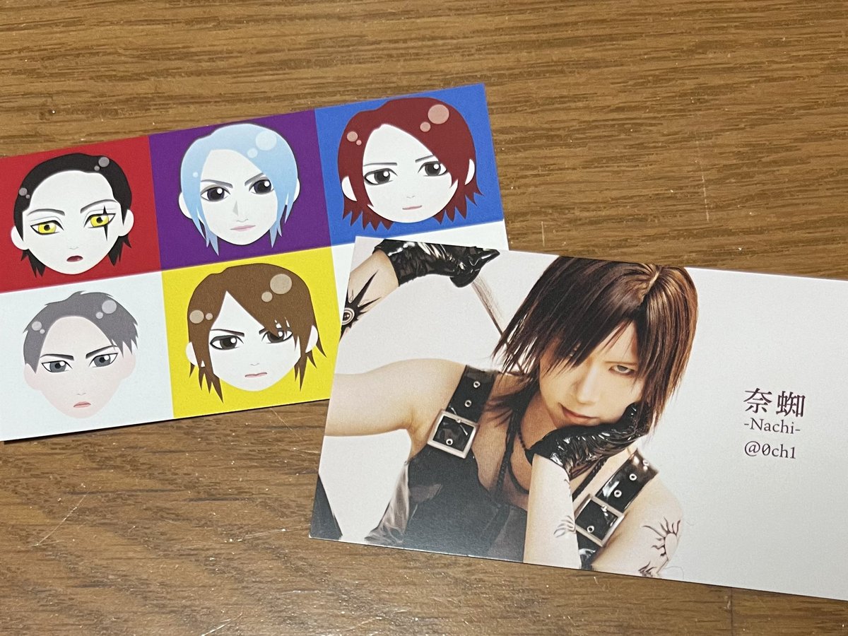 コスとイラストの両面名刺作りました！ 明日川崎行くフォロワーさん