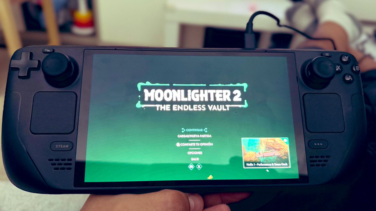 Qué Joya más maravillosa es este #Moonlighter2 de <a href="/DigitalSunGames/">Digital Sun | Moonlighter 2 OUT NOW!</a> y <a href="/11bitstudios/">11 bit studios | Moonlighter 2 EA OUT NOW</a> me lo estoy gozando mucho en #SteamDeck recomendadisimo!! Aún están en Early Acces pero no hace falta ser muy listo para saber que esto va a ser un diamante cuando terminen de darle forma!! 📸🎮🫶🏻