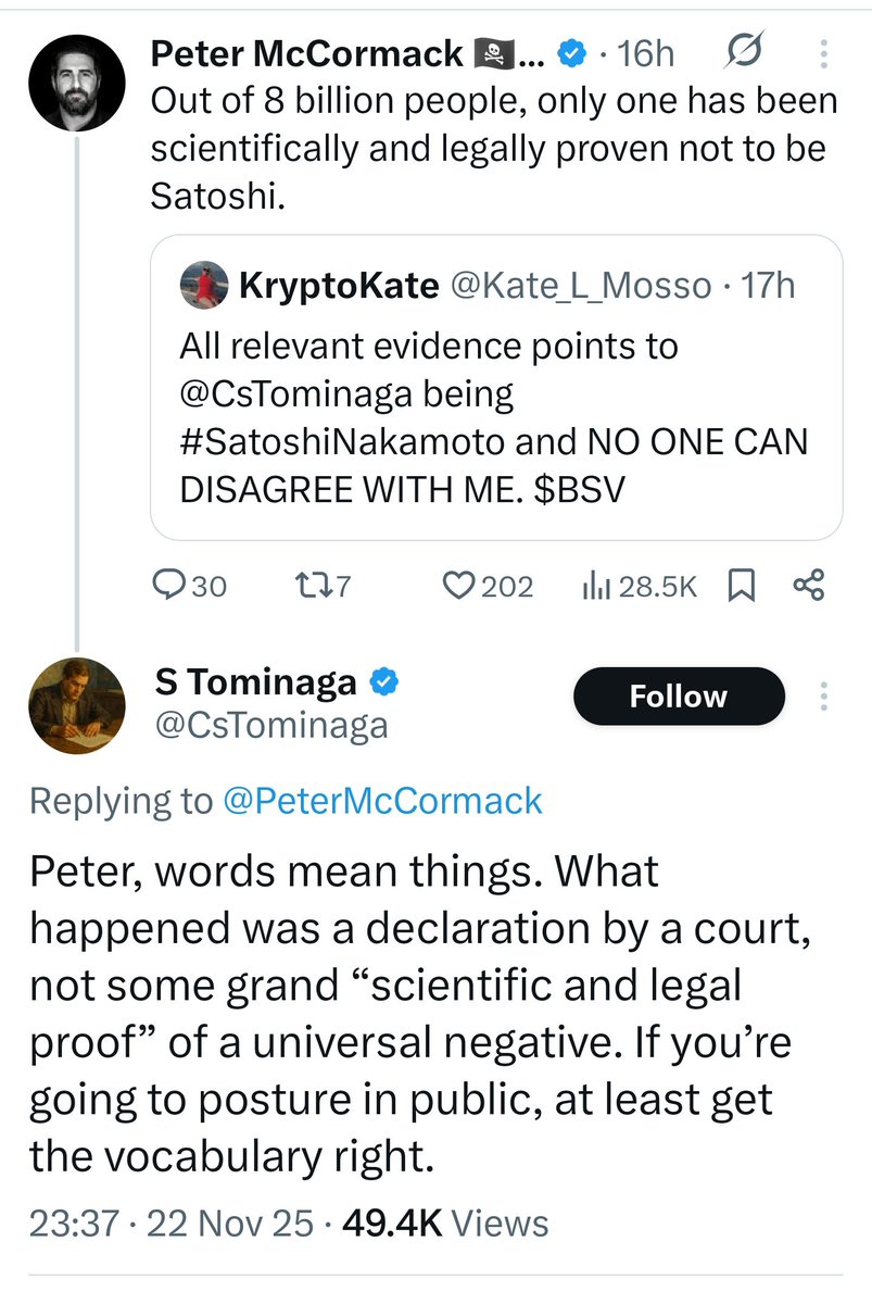 This is outstanding - mr lawsuit, who celebrated pre-trial rulings as though they were total victories, now calls legal defeats a "declaration by a court".

I'm sure if he had won he'd have framed it in the same way...
