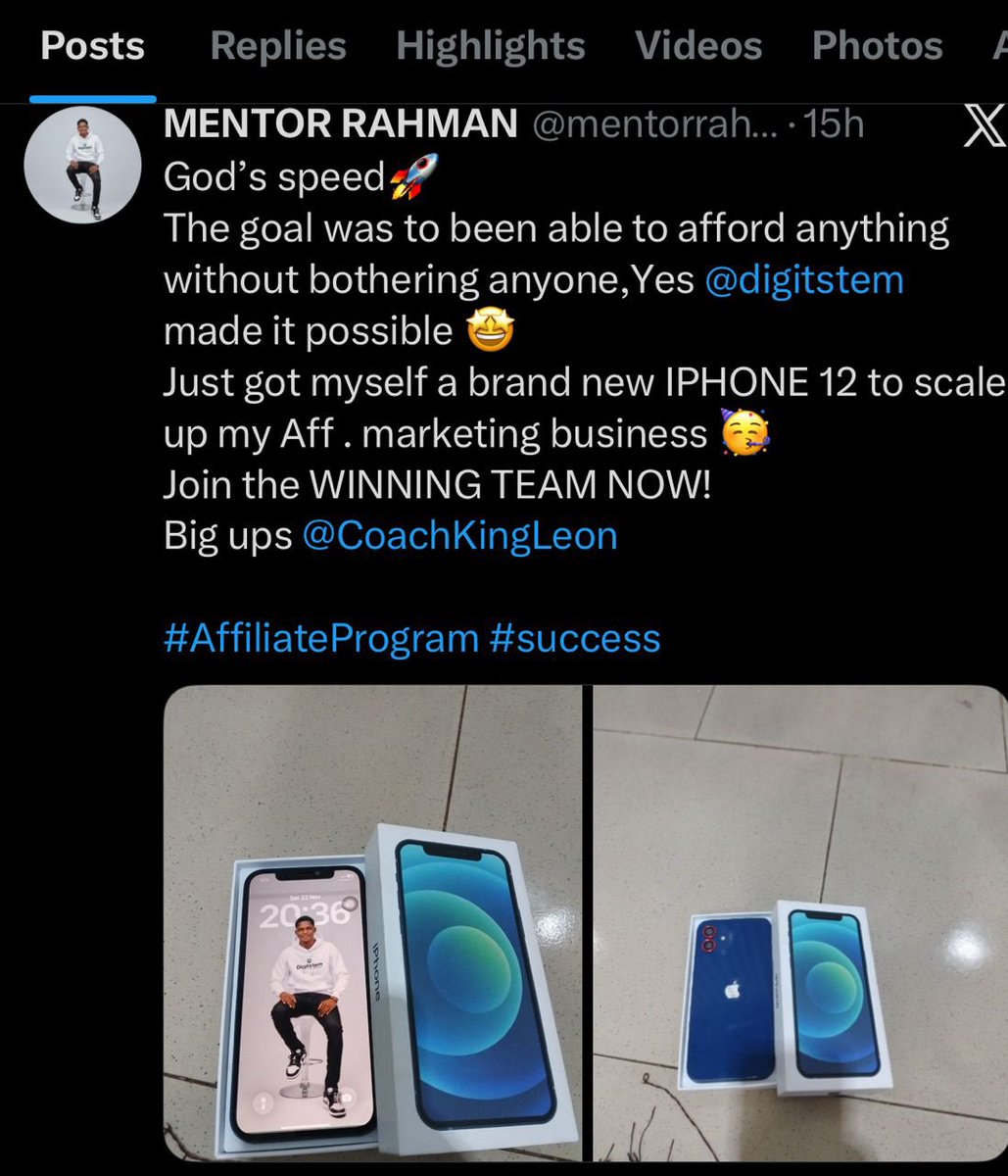 mentorrahman01's tweet image. How Affiliate Marketing changed my financial life completely 🥰🥳🚀

- A #Thread -

#Digitstem #MindsetShift #success #progress #DigitalMarketing #Affiliatemarketing #PassiveIncome #SmartMoney #Ghana #السعوديه_العراق 
#كاريزما76