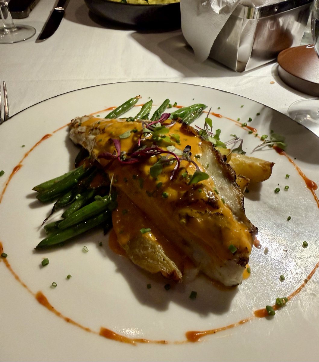 ChefFattyMac's tweet image. Charred Branzino