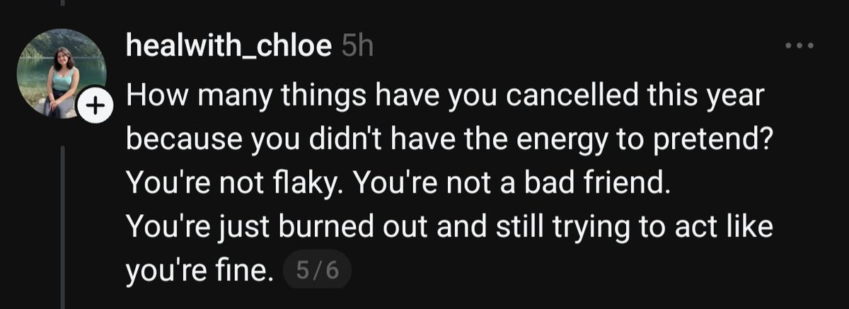 woww baru menemukan, perasaan yang bener bener tepat untuk tahun ini, banyak cancel dan mundur dari berbagai acara ternyata, iam just burned out 🫠