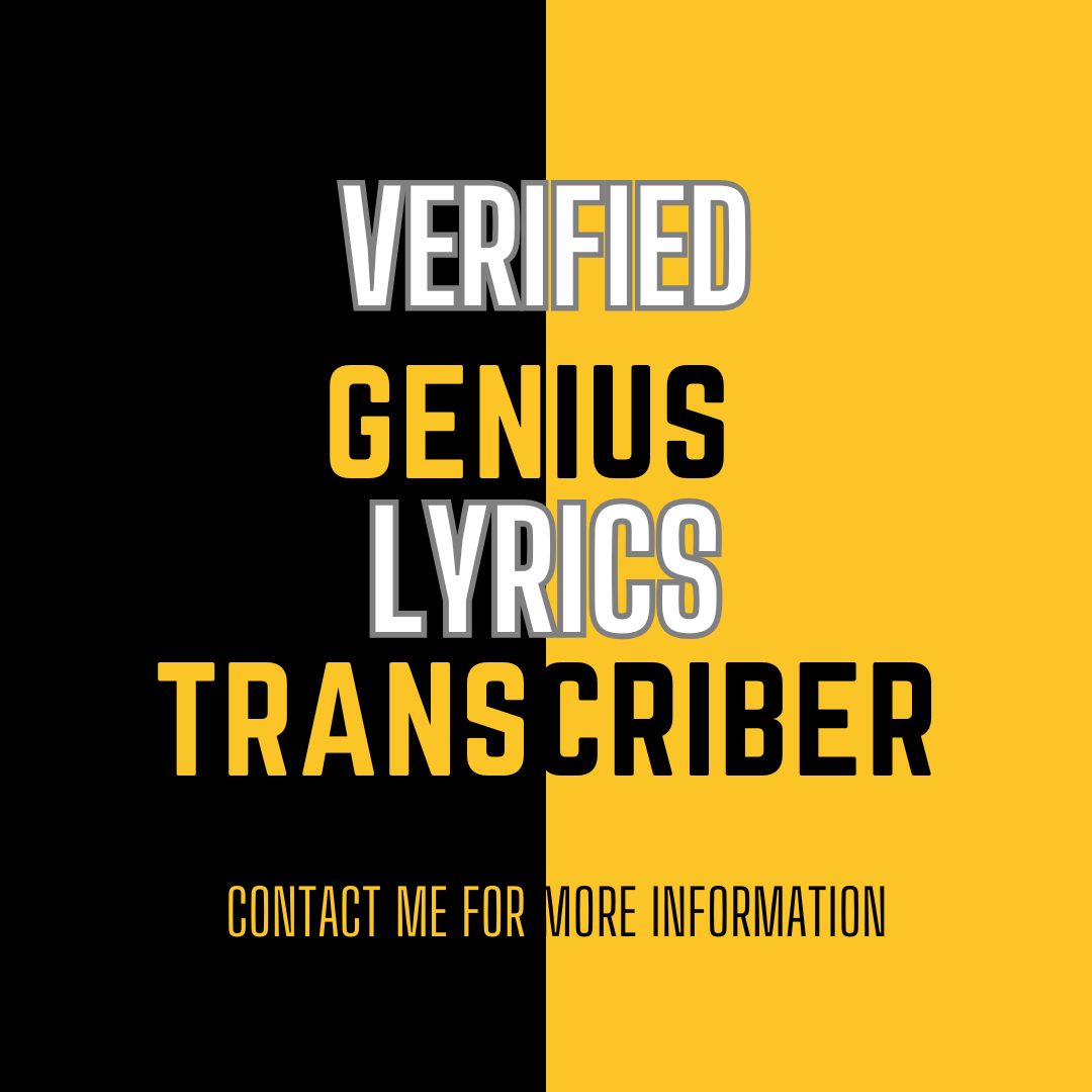 JAGriggerMedia's tweet image. ARE YOU AN ARTIST? YOU NEED YOUR SONGS LYRICS ON GENIUS. I CAN DO THAT FOR YOU.

🔗 - genius.com/jerryanthonygr…
#Genius #Lyrics #Transcriber #LyricData #Songs #Verified