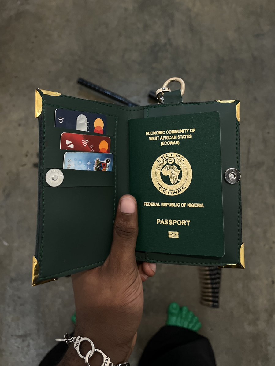 jordanalterego's tweet image. Made these passport holders/wallets