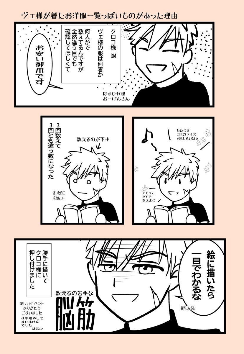 描いた理由。
たのしかったです