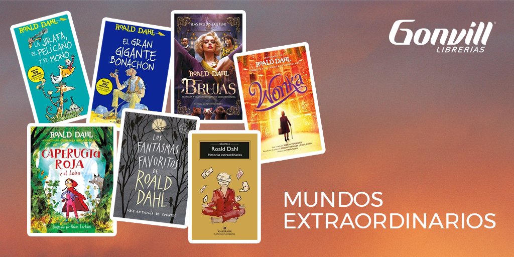 GonvillLibros's tweet image. Hoy recordamos a Roald Dahl, un autor que transformó la lectura en una aventura sin límites y nos enseñó que la imaginación no tiene fronteras. 🍫✨

#Gonvill #Libros #ParteDeTuHistoria (1/5)