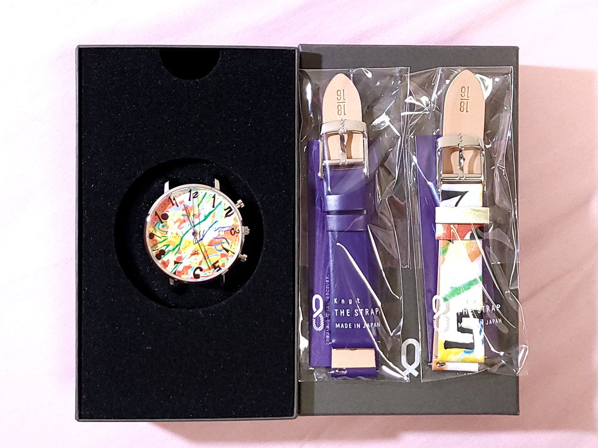 J_O×Knot ウォッチ Craftsmanship×パープル お友達が買って来てくれた