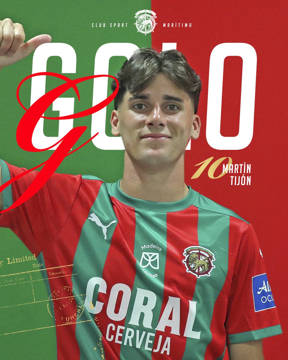 MaritimoMadeira's tweet image. ⚽ Golooo ⚽ / ⚽ Goalll ⚽ / ⚽ Golll ⚽

#CSMPEN | 1-0