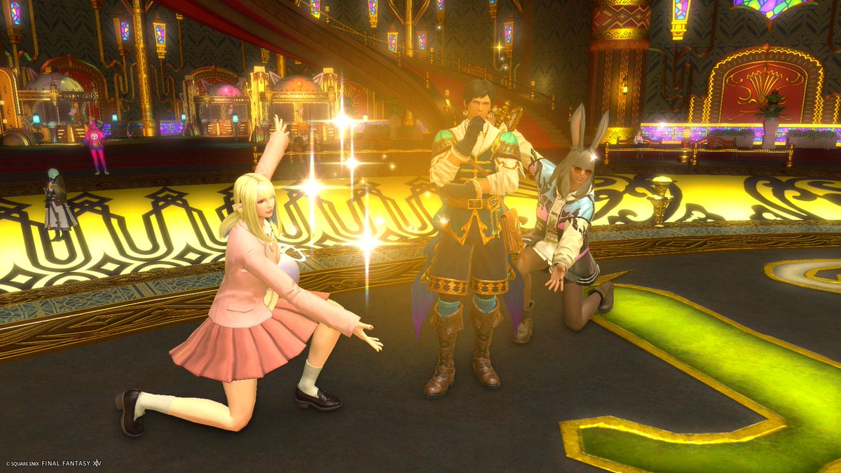 鼻息フンガーこれだけ目立ってても最後まで残りました🤣
#FF14SS #SecondLife_valefor