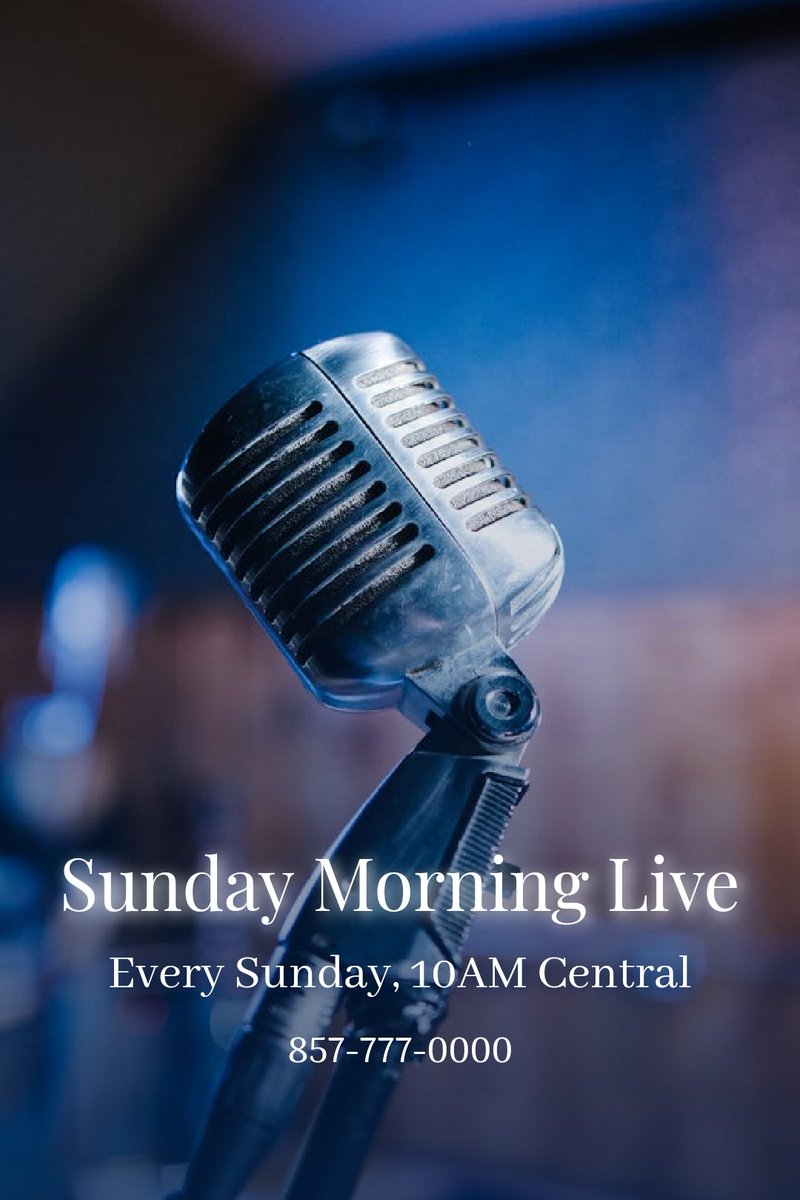 TOR_COGIC's tweet photo. Join us live this morning for Sunday service at 10:00AM (Central Time)! 857-777-0000
• • •
First and third Sundays we meet in the building, so if you're in the area, feel free to come and worship with us.
#SundayMorningLive https://t.co/8CxVrCRGmM