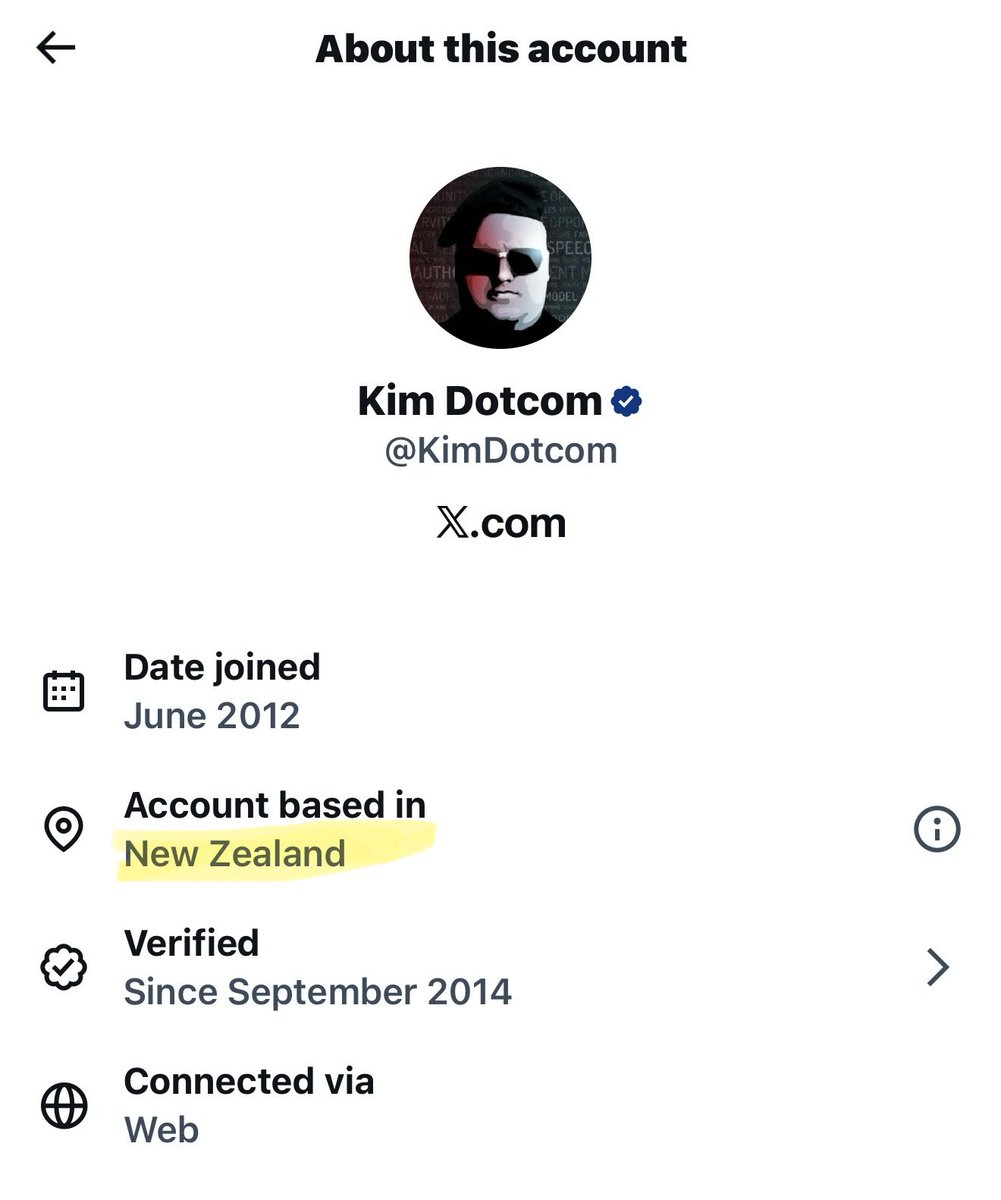 FOREIGN FRAUDSTERS EXPOSED:

Meet “Kim Dot”

He has 1.7 million followers 

Promotes MTG, fracturing of MAGA, and anything that creates doubt about U.S. economy. 

NEW ZEALAND👇