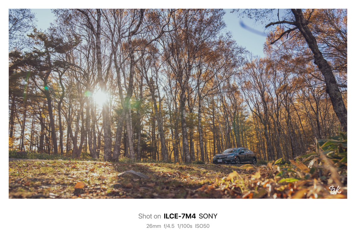 73K_FC1's tweet image. 地面より空をデカく映したい時と、歪みをダイナミックに活かしたい時は広角使います