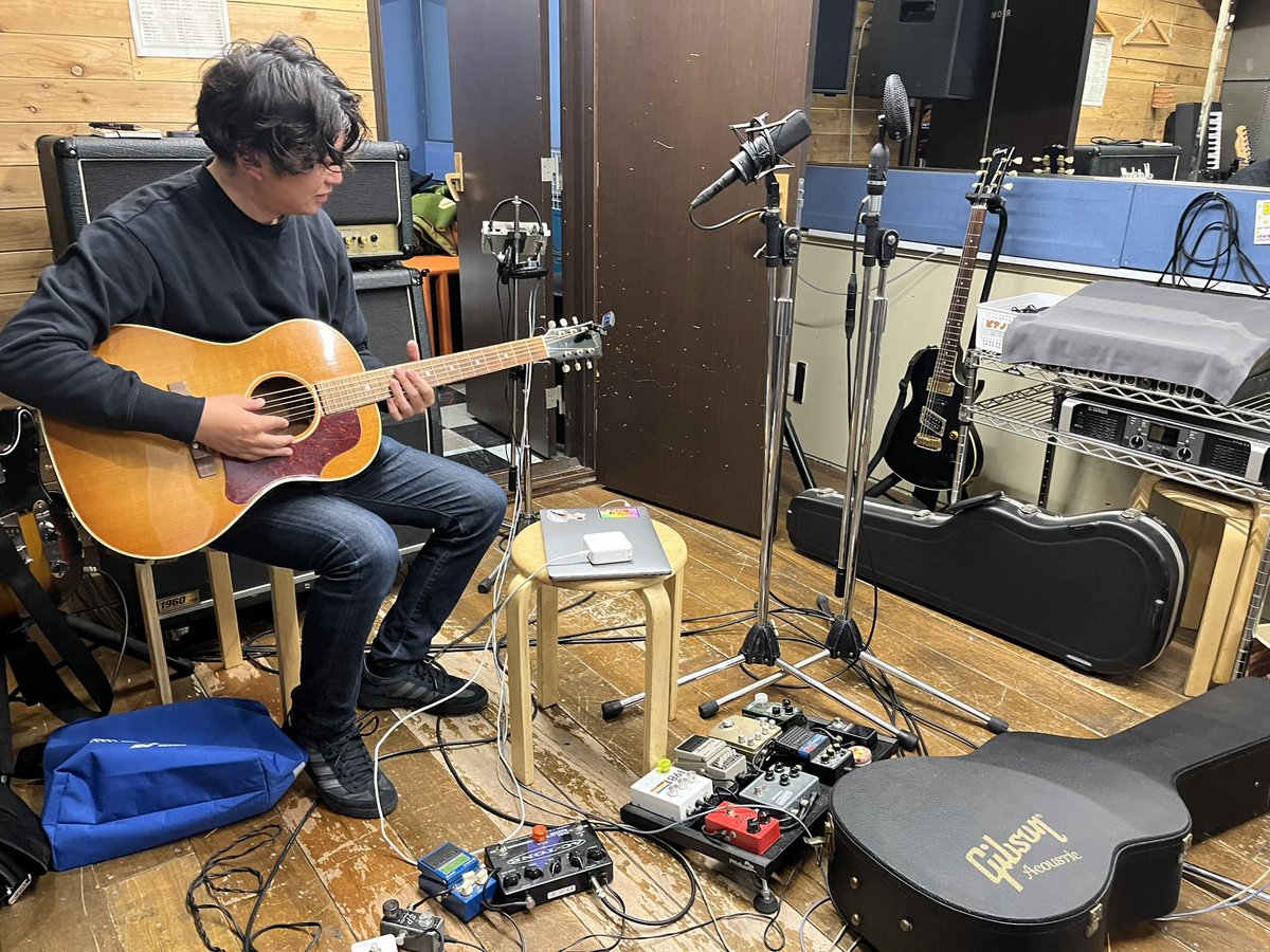 レコーディングしました！！リリースは来年予定！！良いお年を！！