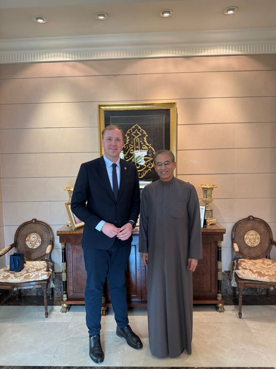 ViktorsValainis's tweet image. Tiekoties ar  vienu no ietekmīgākajiem cilvēkiem Līča valstīs, uzņēmēju un investoru Mohamed Ali Alabbar pārrunājām sadarbību ar Latviju, kā arī viņa jau esošo investīciju projektu attīstību un Latvijas ražojošo uzņēmumu eksporta iespēju paplašināšanu uz Līča valstīm.🔗📊