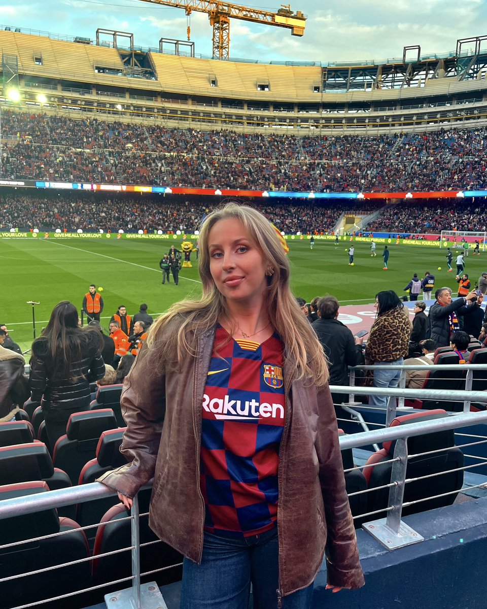 Sooo yesterday a dream came true, my first game at home❤️💙<a href="/FCBarcelona_es/">FC Barcelona</a> <a href="/FCBarcelona_cat/">FC Barcelona</a>