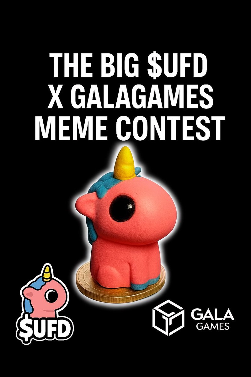✨ $UFD x <a href="/GoGalaGames/">Gala Games</a> Meme Contest! ✨

Once again it’s time to get those creative juices flowing &amp; create your best meme’s featuring <a href="/GoGalaGames/">Gala Games</a> and $UFD 🦄 

🏆 PRIZES

1️⃣ 1st Place: 5,000 $UFD
2️⃣ 2nd Place: 3,000 $UFD
3️⃣ 3rd Place: 2,000 $UFD

🌟 PLUS: Everyone who enters is