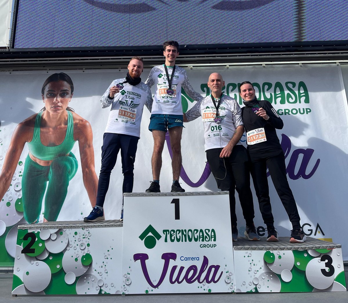 Chechutg's tweet image. Una más, la segunda de 10km con la mejor compañía y con buen ritmo pese a las duras cuestas 😝 Seguimos! 💪🏼 #Vuela