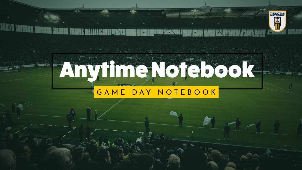 📰 The Notebook Sunday Review

#PUSB march on while the chasing pack start to reflect the markets we thought we could trust back in August. 

Another weekend of clues in the EFL.

Read: open.substack.com/pub/anytimenot…