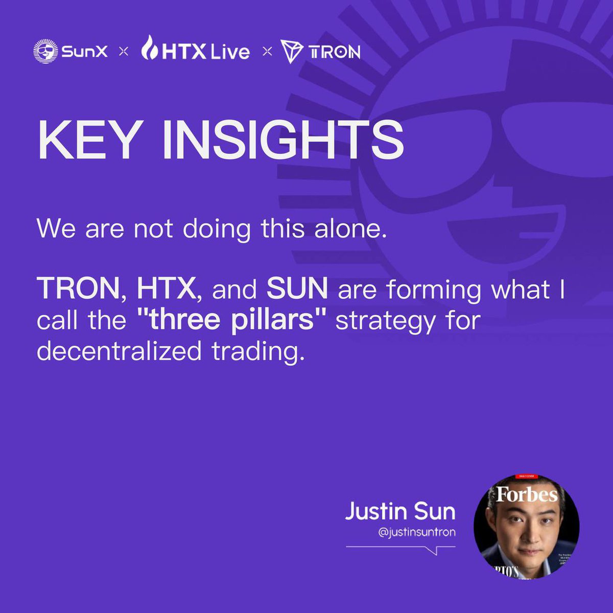 Preetiboi_Ray's tweet image. 𝗙𝗿𝗼𝗺 𝗣𝗿𝗼𝗱𝘂𝗰𝘁 → 𝗘𝗰𝗼𝘀𝘆𝘀𝘁𝗲𝗺: 𝗪𝗵𝘆 𝗦𝘂𝗻𝗫 𝗠𝗮𝘁𝘁𝗲𝗿𝘀

Real-time golden quotes from the SunPerp → SunX brand-upgrade conference show this is positioned as a systemic shift — not a rebrand. Thread 👇
@justinsuntron #TRONEcoStar