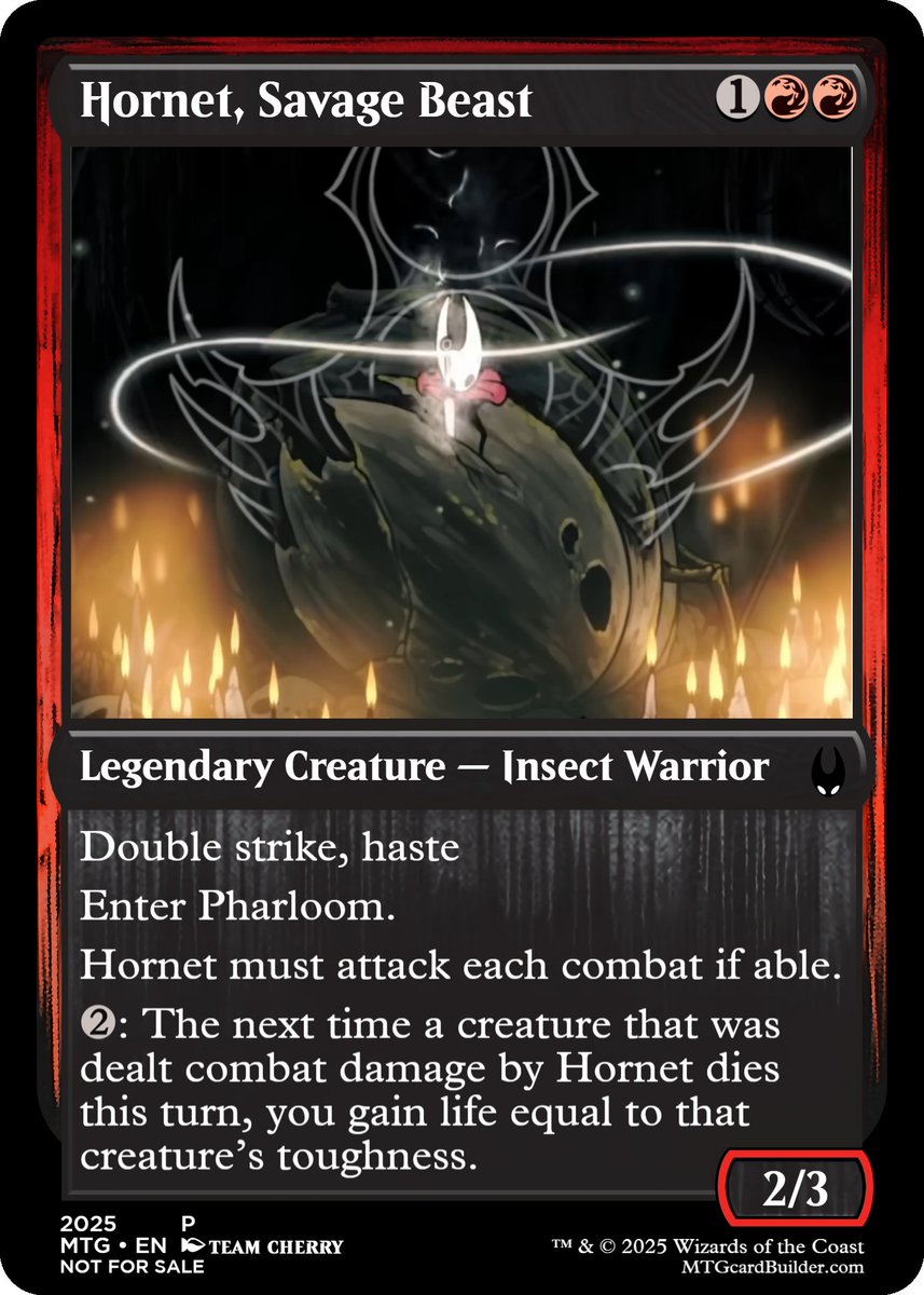 Silksong MTG set in the works, I'm working on the cards and video in between my time in the military TwT

I'm about to get a one week break so a bulk of the video will be done then

Sorry for the radio silence for the past weeks ;-;