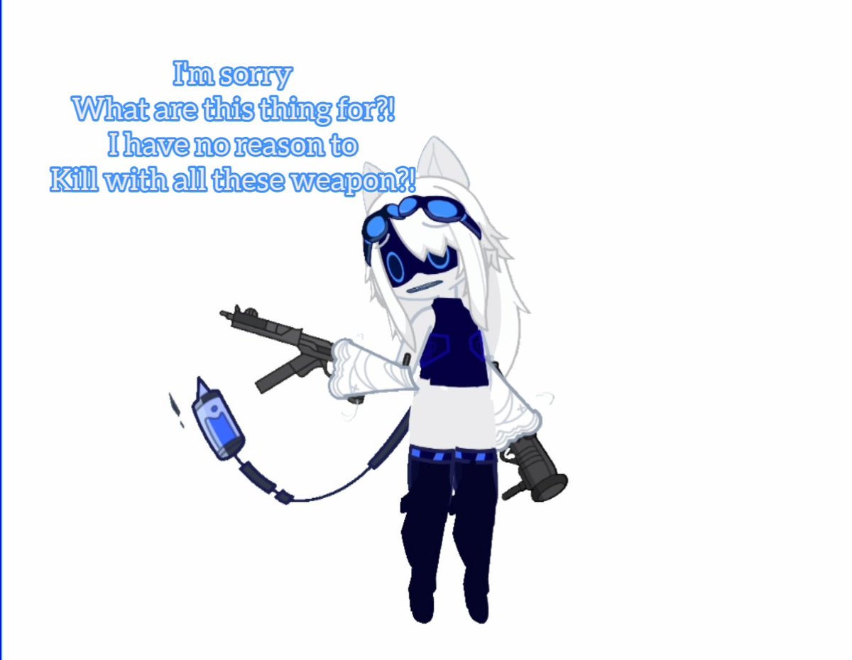 panpewan56348's tweet photo. She don't know what does these weapon against for (she actually kindful)
#gachasfw #Gachalife2 #gachalife #gacha #makeforfun https://t.co/cClAS5Ez0b