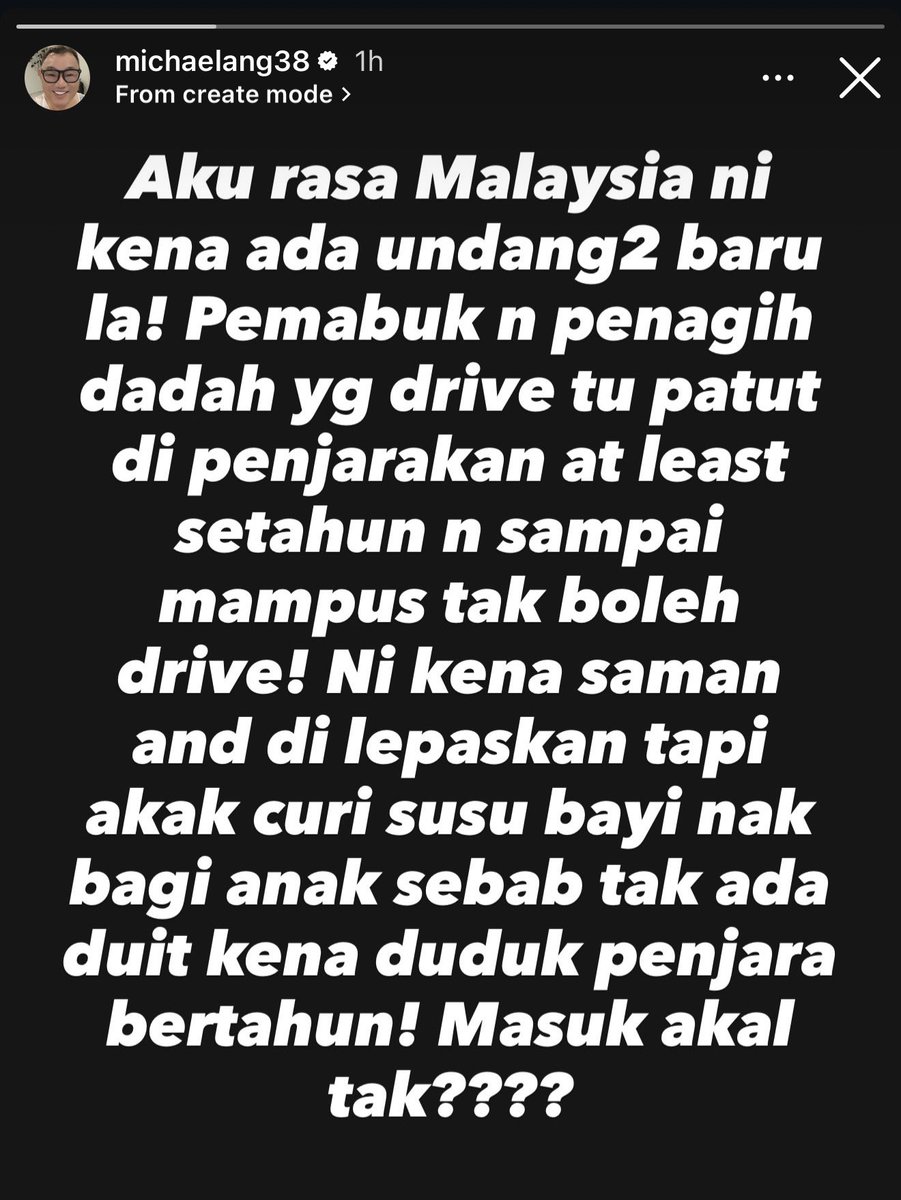 JatIkhwan's tweet image. Michael Ang ni bukan sekali tulis pasal undang-undang tapi fakta ke laut. Dah ada dah Mike dalam Akta Pengangkutan Jalan. Siap bezakan pemanduan sebabkan kematian atau kecederaan, bawah pengaruh etc ni. Hukuman penjara ada, denda ada dan gantung lesen pun ada.