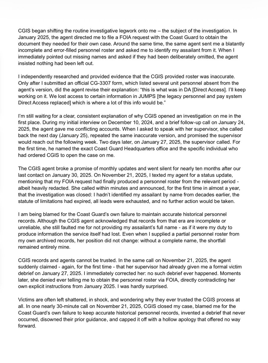 Coasties for Culture Change tweet media