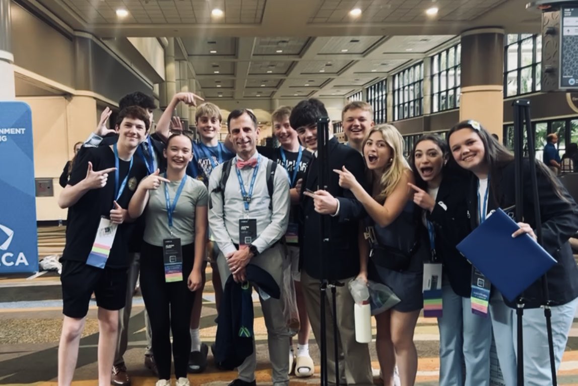 KPDECAchapter's tweet image. Day 23 of #DECAMonth highlights the people who inspire us at King Philip DECA, including the one and only Bow tie Goat!
#goallin
#gotheextra