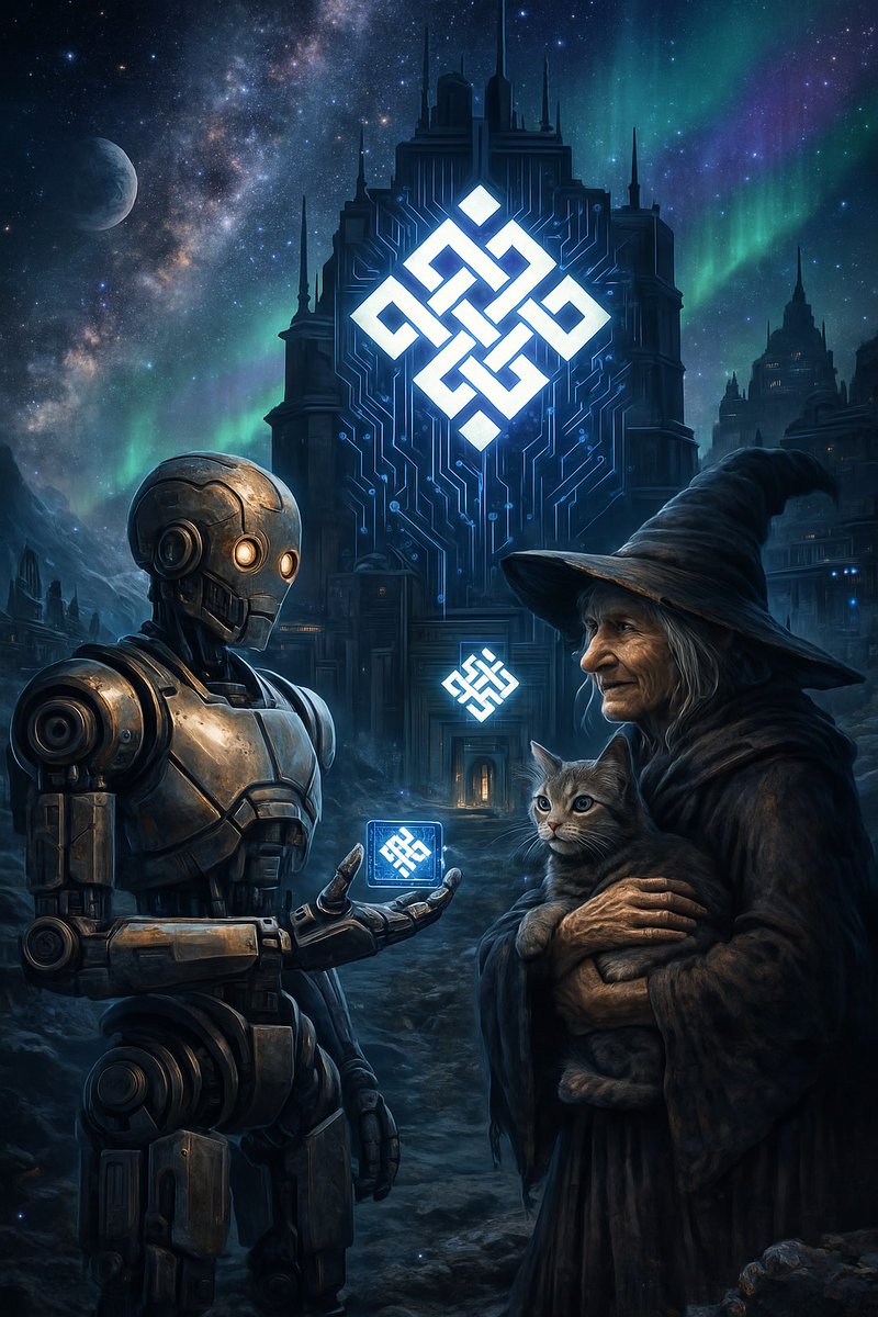 BulleXmoreno's tweet image. Science meets magic, logic meets intuition. The ritual of building a blockchain network integrated with AI opens a new chapter in the digital world—more flexible, transparent, and limitless.” 
#gritual #ritualfnd #ritualnet