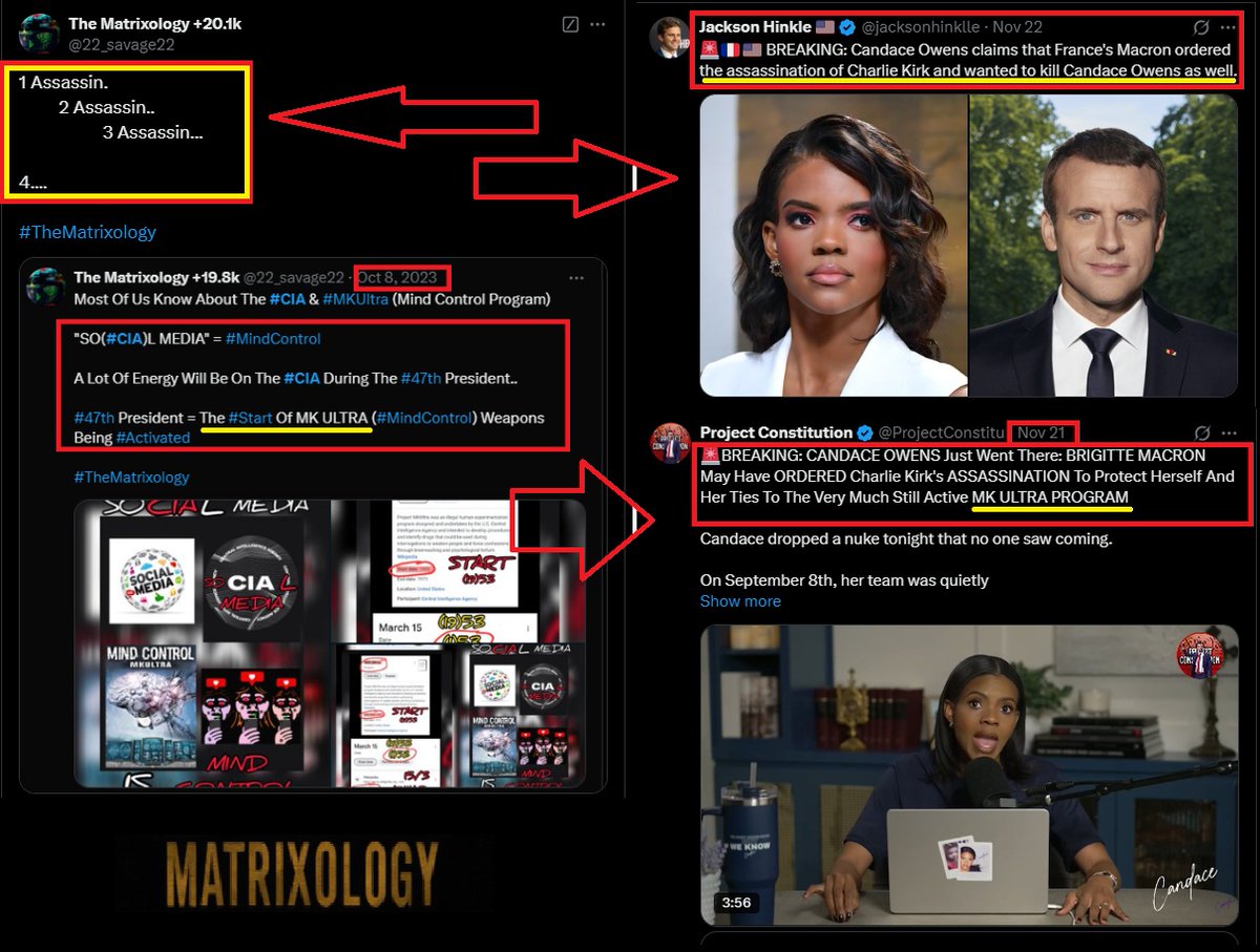 TheMatrixology's tweet image. What Type Of "Crazy" Person Would Say That The "#47th President - Will Be The Start Of #MKULTRA Being #Activated??

2 YEARS IN ADVANCE?
__

- Someone Who Obviously Knows What They Are Talking About.

#TheMatrixology