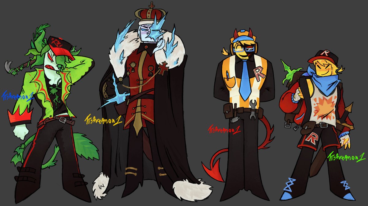 MentosDie's tweet image. Phew I finally got around to making their designs 

#BlockTales #BlockTalesfanart #robloxart #blocktalesgriefer  #blocktaleshatred #blocktalesplayer #blocktalescruelking
